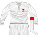 CANADA (alt): Worn against Tonga, it was even more straightforward than the 'home' as it lacked a contrasting collar.
