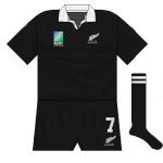 NEW ZEALAND: Still no real change apart from the short sleeves and the necessary addition of the competition logo.