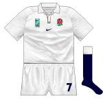 ENGLAND: A new deal had been signed with Nike in 1998, but, apart from a discreet red stripe on the collar and on the back of the sleeves, they had refrained from anything dramatic.