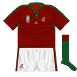 PORTUGAL: The country's first and only World Cup appearance ended with four losses but the kit couldn't be overly criticised. Spanish sportswear firm Quebramar kept things fairly simple and didn't include any extraneous colours.